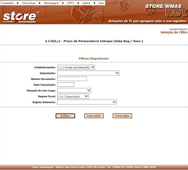 2.2.9(B,C) - PRAZO DE PERMANÊNCIA ESTOQUE (DATA REG.VENC.)